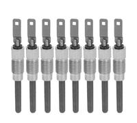 (As show, One size) 8pcs Glow Plug Solid Construction 0250202126 Diesel Fast Start Glow Plug For 6.5L 6.2L 1982 ? 2005