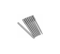 (As show, One size) 8pcs Long Torx Screwdriver Bits Set 1/4" Magnetic Star Head 100mm Long 6 Point Torx Power Tool Set (8pcs 100mm)
