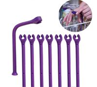 (As show, One size) 8pcs Silicone Dishwasher Attachment Silicone Stemware Saver Flexible Stemware Holder Dishwasher Wine Glass Protector Ha