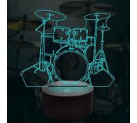 (As show, One size) Adorable Cat Lamp 3D Illusion Night Lights for Kids - with Smart Touch