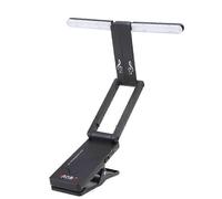 (As show, One size) AL-1 Clip-on Rechargeable Music Stand Lamp for Piano LED Stage Light Universal Compact Portable USB Charge