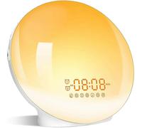 (As show, One size) Alarm Clock, Wake Up Light, Sunrise/Sunset Simulation