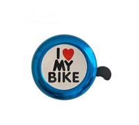 (As show, One size) Aluminum Bicycle Bells Bicycle Accessories, Bikes Loud and Clear Sound - Blue Bells (Two)