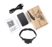 (As show, One size) Animal GPS Tracker Anti-removal Alarm Portable WiFi GPS Locator Waterproof Anti-lost Tracker for Cow Cattle Sheep Horses