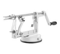 (As show, One size) Apple Peeler Corer, Long lasting Chrome Cast Magnesium Alloy Apple Peeler Slicer Corer with Stainless Steel Blades and Powerful Suction Base for Apple