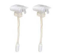 (As show, One size) Automatic Drink Dispenser 2 Pack Magic Electric Tap for Water Milk Juice Beer Spill Proof Spout Mulifunctonal Straw Milk Dispenser Outdoor Home
