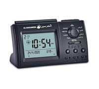 (As show, One size) Azan Prayer Alarm Clock Automatic Islamic Prayer Reminder Clock Muslim Digital Table Clock for Church Home Temperature