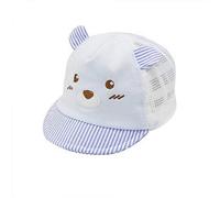 (As show, One size) Baby Cute Cartoon Reversible Baseball Cap Infant Sun Hat