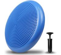 (As show, One size) Balance mat, perception mat, blue 34cm - inflatable mat, yoga mat - core training, back, abs, legs, fitness, Pilates, rehabilitation