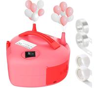 (As show, One size) Balloon Pump: Portable Electric Inflator Pump With Double Nozzle And Arch Kit For Party, Wedding, Birthday, Promotional Activities