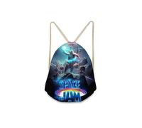 (As show, One size) Basketball Drawstring Gym Bag School Yoga Swimming Mountaineering Rope Bag Backpack Boys Girl Gift Air Slam Dunk-08