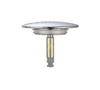 (As show, One size) Bette Bath Stopper, 70 Mm, With Double Seal, Height Adjustable, Universal Bath Stopper, Sink Valve, Hardened Brass With Chrome Finish, Rust Proof Bat-