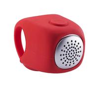 (As show, One size) Bicycle Bell 90dB Electric Bike Bell Horn Loud Waterproof-Red(Two)
