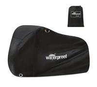 (As show, One size) Bike Cover compatible with 1 to 2 Bikes, Waterproof Outdoor Bicycle Storage Protector Rain Sun UV Dust Wind Proof Bicycle Cover