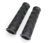 (As show, One size) Bike Handle Cover,Universal Rubber Soft Anti-slip Mountainous Bicycle Handlebars Water Ripple Bike Handle Cover, Bike HandlebarDouble pass