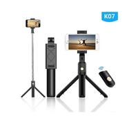 (As show, One size) Bluetooth Selfie Perch, Extendable Portable Selfie Stick with Remote Control Tripod, Phone Holder for Smartphones, Rotation Telescopic Adjustable Stic