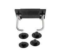 (As show, One size) Boat Mount Trolling Motor Bracket Outboard Motor Bracket Install Plate with Arms compatible with Kayak Board