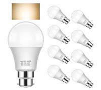 (As show, One size) Bulb Household Energy Saving LED Night Market Floor Lamp 9W-E27 Warm White 3500K8 LED