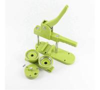 (As show, One size) Button Maker Machine 25/32/37/44mm No Installation Pin Badge Press Punch DIY KiQa