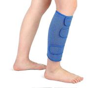 (As show, One size) Calf Support Brace Shin Splints Compression Wrap Neoprene Calf Sleeves Adjustable Breathable Bandage