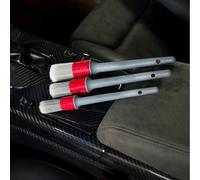 (As show, One size) Car beauty crevice detail brush solid sharpening wire interior seat wheel engine compartment cleaning brush-1 Pack Interior Detailing Brush