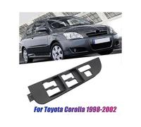 (As show, One size) Car Driver Window Switch Bezel Trim Panel Black 74232-02060-B0 C0 compatible with 1998-2002 4820-AA011