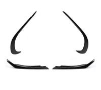 (As show, One size) Car Front Bumper Under Splitter Spoiler Canards Air Knife for A Class W176 A180 A200 A220 A250 A45