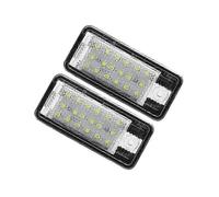 (As show, One size) Car LED License Number Plate Light Lamp White compatible with - A3 S3 8P A4 B6 B7 A5 A6 4F A8 S8 C6