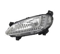(As show, One size) Car Left LED DRL Fog Light compatible with Hyundai Santa Fe IX45 2013-2017 Auto Driving Lamp Daytime Running Light Bumper Lamp