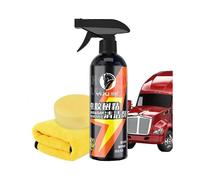 (As show, One size) Car Paint Wheel Iron Particles Powder Cleaning Super Rust Dust Remover Spray Metal Surface Defender Auto Rim Cleaner Spray