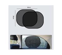 (As show, One size) Car windshield sun visor full rear window sun visor side window sun visor (mesh side guard 2-pack)