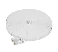 (As show, One size) Cat 6 Ethernet Cable 100 Ft (30 Meters) Flat Slim Long Internet Network LAN Patch Cords, Cat6 High S