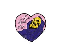 (As show, One size) Cat Pins Aesthetic Enamel Pins Live Laugh Love Brooch Backpack Pins Enamel Brooch Love Skull Wizard Brooch Cowboy Badge Pin