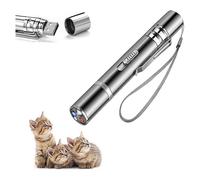 (As show, One size) Cat Pointer Interactive Cat Toys 7 in 1 Multi-pattern Funny Cat Plays LED Flashlight with USB Rechargeable