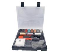 (As show, One size) Ceramic Tile Repairing Tool Set Scratch Repairing Crack Fill Tile DIY Floor Repair Kit Fix Wax Scratches Mending Tool