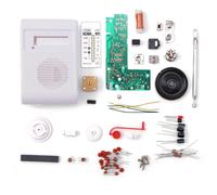 (As show, One size) CF210SP AM/FM Stereo Radio Kit DIY Electronic Assemble Set Kit For Learner