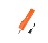 (As show, One size) Chicken and Duck Hair Plucking Machine Handheld Electric Poultry Quick Automatic Plucking Equipment(80W Orange )