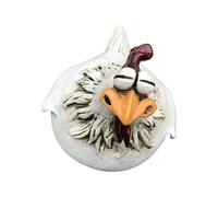 (As show, One size) Chicken Statues, Farm Artistic Decoration, Chicken Backyard Ornament, Art Sculptures, Garden Decoration