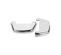 (As show, One size) Chrome Passenger Foot Peg Floorboard Cover for Road Street Glide