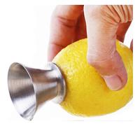 (As show, One size) Citrus Juicer Manual Stainless Steel Lemon Juicer Appliance, Citrus Juicer Manual Stainless Steel Reamer and Lemon Pourer6.5*4.5cm