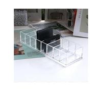 (As show, One size) Clear Acrylic Compact Organizer, Blushes Highlighters Eyeshadow Powder Makeup Organizer Holder for Vanity, 8 Slots
