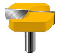 (As show, One size) CNC Spoilboard Surfacing Router Bits, 1/2 Inch Shank 2-1/4inch (Dia.) Bottom Cleaning Router Bits w