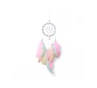 (As show, One size) Colorful Dreamcatcher Dream Catcher With Feathers Wall Decor Home Ornament