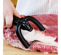 (As show, One size) Commercial Frozen Meat Slicer Automatic Desktop Machine for Even and Precise Cuts