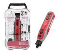 (As show, One size) Compactly 82pcs Cordless Rotary Tool with Adjustable Speed for Home Improvement Projects 5000RPM-25000RPM Speed Ranges