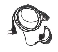 (As show, One size) Convenient Earhook Headset for Two Way Radios Improved Communication & Comfortable Wear for ICV8 V80 V80E V82 V85 F40