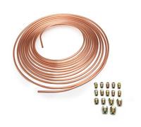 (As show, One size) Copper-Nickel Brake Hose Spool and Mounting Kit 3/16 OD 25 ft Spool Roll