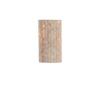(As show, One size) Creative Retro Wall Lamp, Japanese Wabi-Sabi Style Ceiling Lamp, Natural Beige Travertine, Nordic Living Room Aisle LED Spotlight