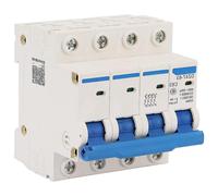 (As show, One size) Current Circuit Breaker Intelligent Leakage Circuit Breaker for Household Decoration Engineering Construction 400V/63A