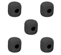 (As show, One size) Cylindrical Black Foam Windscreens Compatible Shure with SM31FH and PGA31-5-Pack